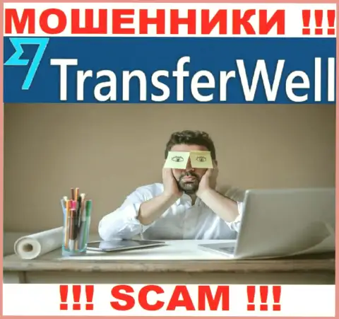 Работа TransferWell ПРОТИВОЗАКОННА, ни регулирующего органа, ни лицензионного документа на осуществление деятельности НЕТ