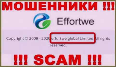 На сайте Еффортве 365 говорится, что Effortwe Global Limited - это их юридическое лицо, но это не значит, что они надежные