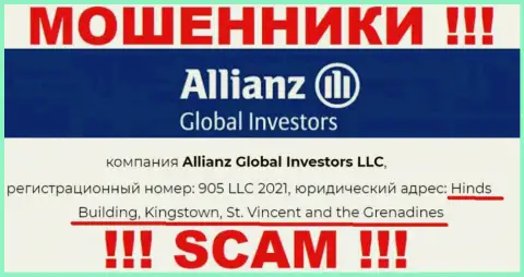 Офшорное расположение Allianz Global Investors по адресу - Hinds Building, Kingstown, St. Vincent and the Grenadines позволило им свободно воровать