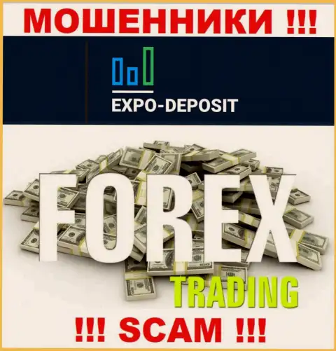 FOREX - это направление деятельности жульнической компании ExpoDepo