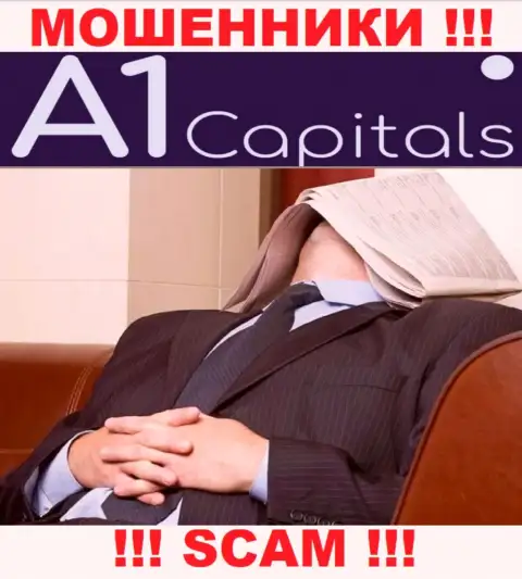 Организация A1 Capitals - это МОШЕННИКИ !!! Орудуют незаконно, так как у них нет регулятора