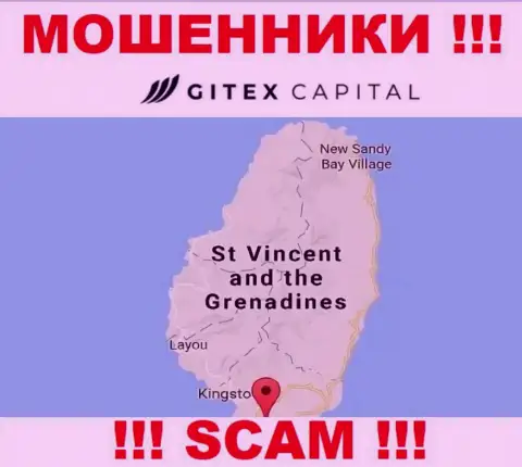 У себя на сайте GitexCapital Pro написали, что зарегистрированы они на территории - St. Vincent and the Grenadines