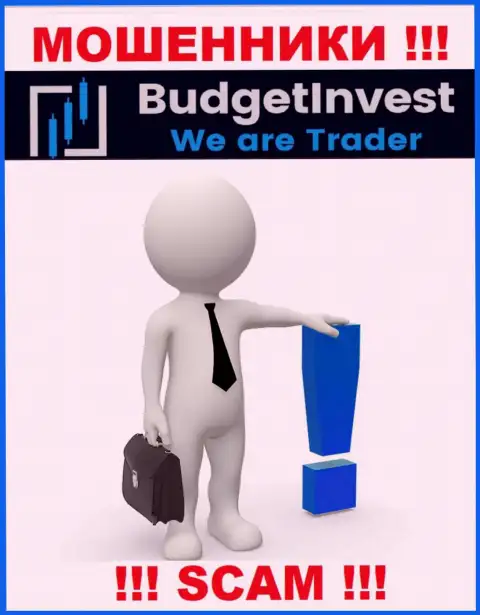 Budget Invest - это интернет-шулера !!! Не хотят говорить, кто именно ими руководит