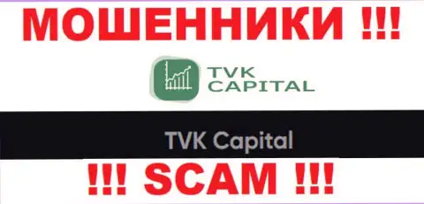 TVK Capital это юридическое лицо интернет-разводил TVK Capital