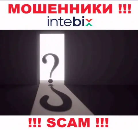 Остерегайтесь сотрудничества с internet-мошенниками Intebix - нет инфы о официальном адресе регистрации