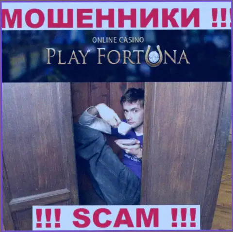 Play Fortuna - это ненадежная организация, информация о прямом руководстве которой напрочь отсутствует