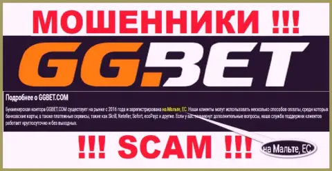 GGBet намеренно обосновались в офшоре на территории Malta - АФЕРИСТЫ !!!