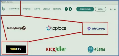 Взаимосвязь ВинПэй и SafeCurrency Com с мошенниками Каури