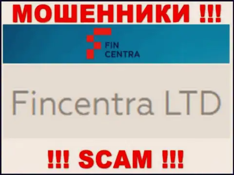 На официальном сайте FinCentra отмечено, что этой организацией управляет Fincentra LTD