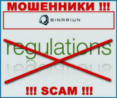 У организации Binariun Net нет регулятора, а значит они циничные internet воры !!! Будьте крайне осторожны !