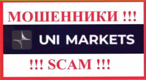 UNIMarkets - это SCAM ! МОШЕННИКИ !!!