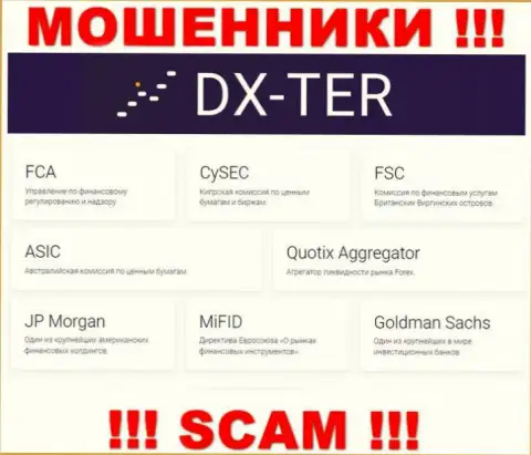 DX-Ter Com и контролирующий их противозаконные манипуляции орган (CySEC), являются кидалами