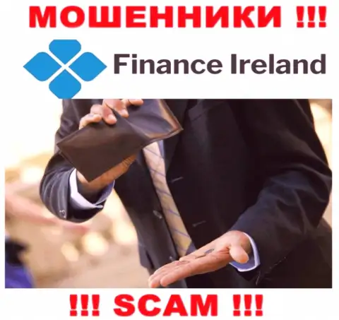 Совместное взаимодействие с мошенниками Finance-Ireland Com - это огромный риск, ведь каждое их обещание сплошной развод