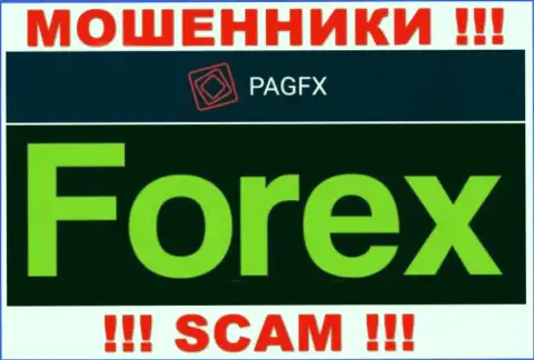 PagFX надувают доверчивых людей, орудуя в направлении - FOREX