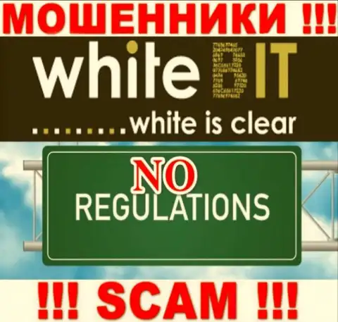 С White Bit весьма опасно совместно работать, т.к. у организации нет лицензии на осуществление деятельности и регулятора