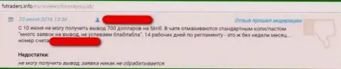 Форекс Фо Ю (Finance Option) - это ОБМАН !!! Сообщение о методах их деятельности